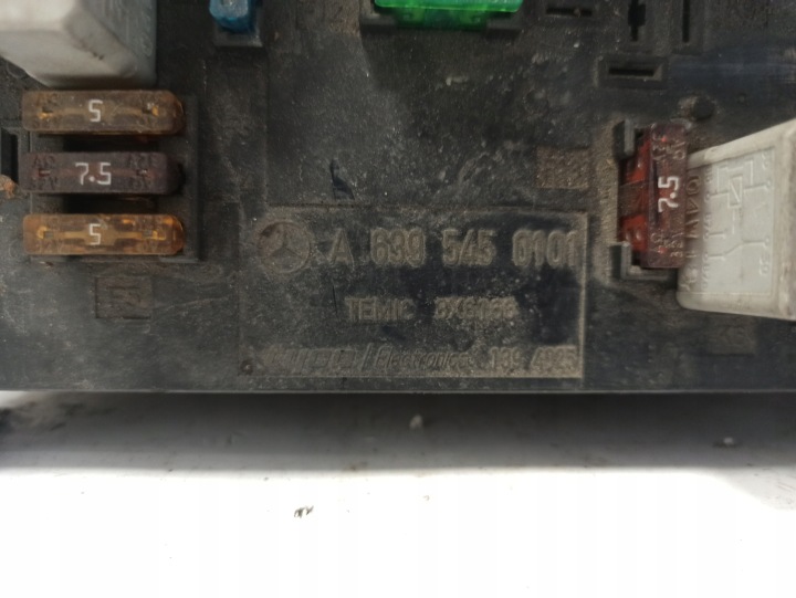 MERCEDES VITO MODULE CONFORT BOÎTE FUSIBLE 6395450201 A6395450101 6395450101