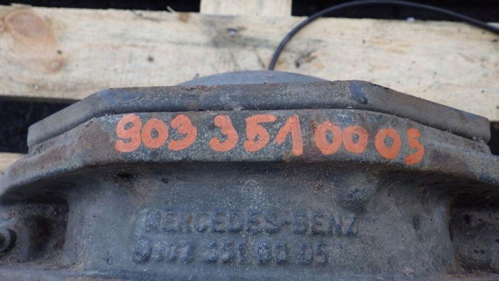 POUTRE PONT DIFFÉRENTIEL ARRIÈRE 34.7 MERCEDES SPRINTER W903 9033510005