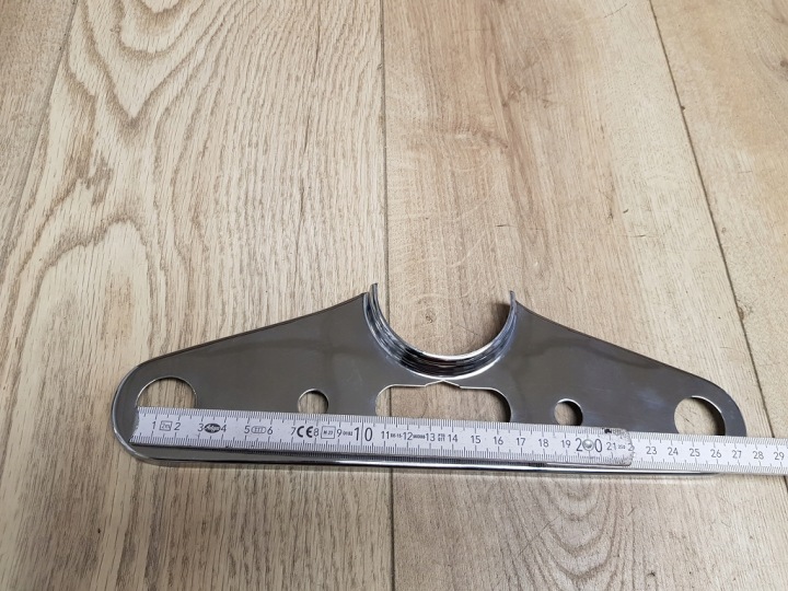 CHROMÉE PROTECTION ÉTAGÈRES HARLEY DAVIDSON PANHEAD