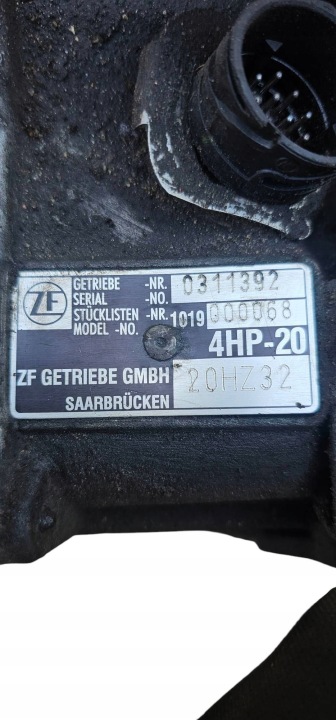 2004 PEUGEOT 407 AUTOMATIQUE BOÎTE DE VITESSES 0311392