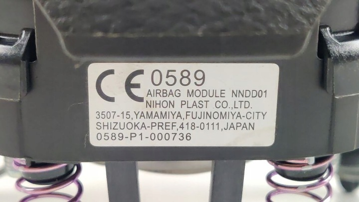 2022 NISSAN LEAF II (ZE1) COUSSIN SÉCURITÉ CONDUCTEUR 0589P1000736