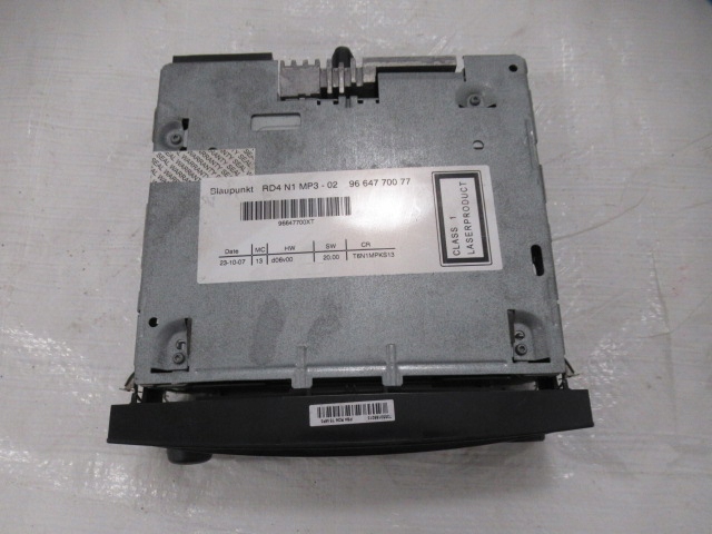 CITROEN PEUGEOT RADIO CD MP3 9664770077