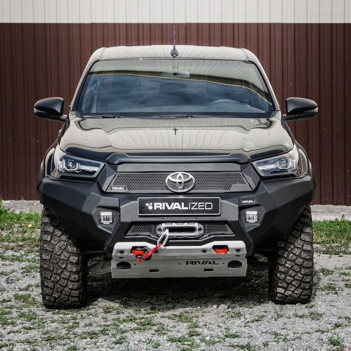 PARAGOLPES ALUMINIO TOYOTA HILUX 2021- DE RIVAL 4X4 