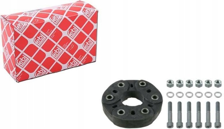 FEBI MUÑÓN ELAST. DE EJE DB W203/W204/W211/W212 00- KIT CON SRUBAMI 