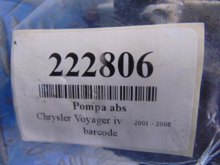 CHRYSLER VOYAGER IV 2.5D POMPE ABS 04683932AB