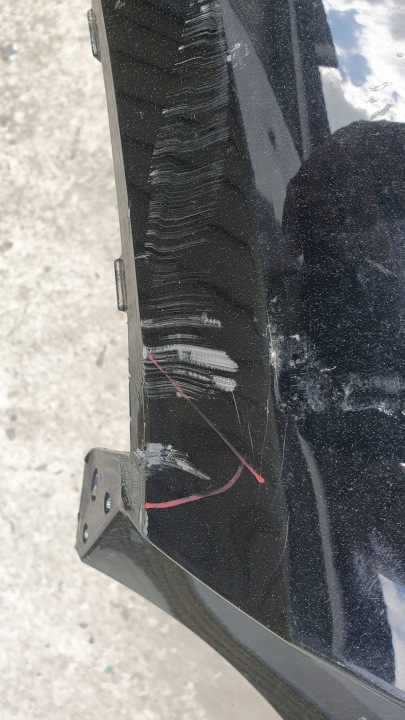 BMW 5 V F10 LIFT PARE-CHOCS ARRIÈRE ARRIÈRE