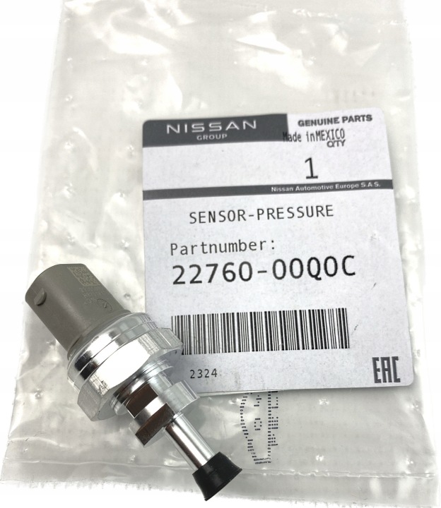 223650901R ORIGINE REN CAPTEUR CISN. GAZ D'ÉCHAPPEMENT RENAULT TRAFIC III 1,6DCI
