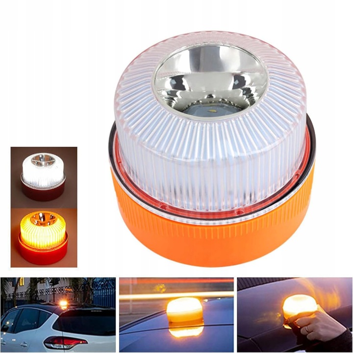 DISPOSITIF DE SIGNALISATION LED STROBOSCOPE FEUX AKUMULATOROWA PHARE AVERTISSEMENT DROGOW