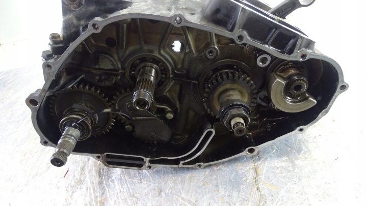 HONDA XL 250 XL250 MD03 MD03E BLOC BAS MOTEUR MOTEUR ARBRE BOÎTE CARTER