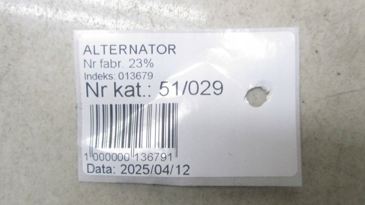 HONDA CR-V IV 2.0 ALTERNATEUR 104210-1540 12-