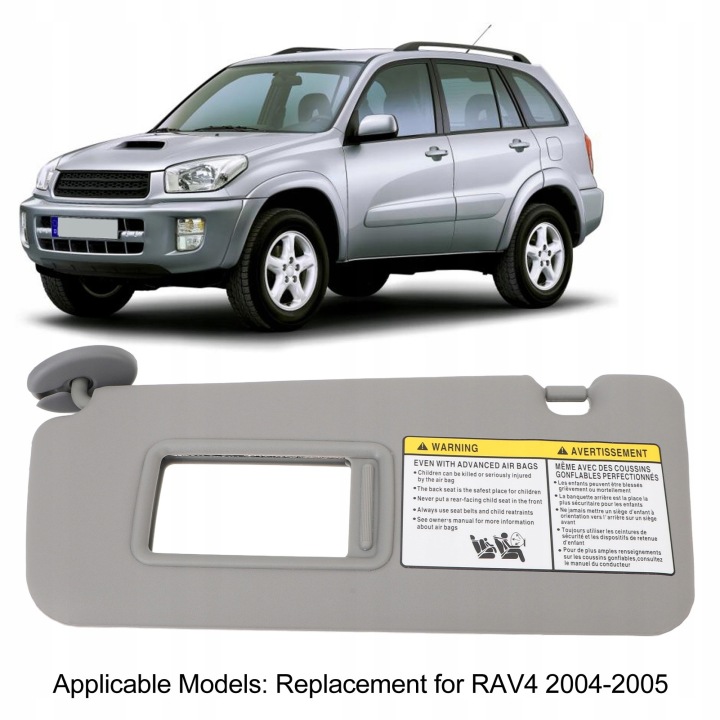 CAPUCHONS ZIMNE GAUCHE PROTECTION UV VERS RAV4 2004-2005 74320-42420-B0