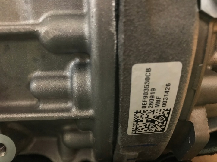 MOTEUR AUDI E-TRON ARRIÈRE 0EF901141AM 20 KM