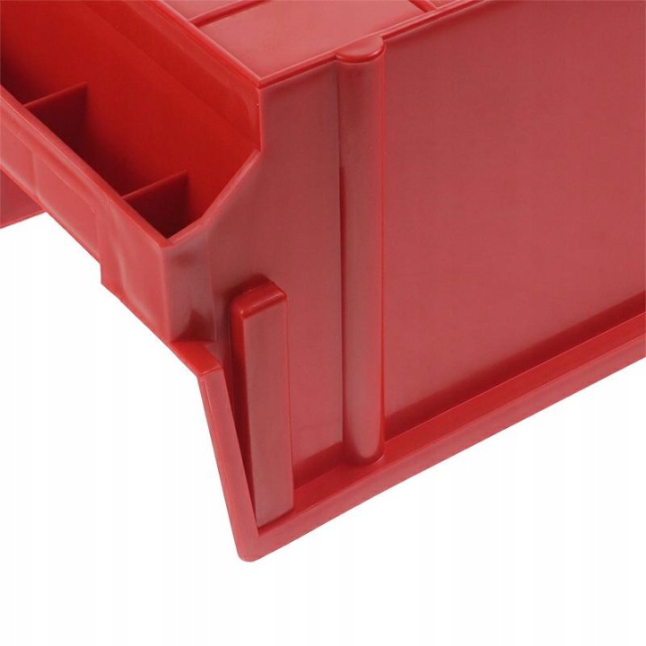 BOÎTE MAGAZYNOWA TYP2 298X179X149MM ROUGE NOSNOSC 4KG PP