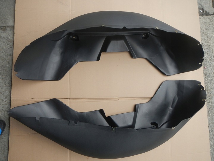 WHEEL ARCH COVER MUDGUARDS LEFT + RIGHT REAR DODGE RAM 2009-18 