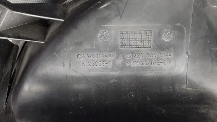 2208300144 CHÂSSIS FILTRE BERLINE MERCEDES W220