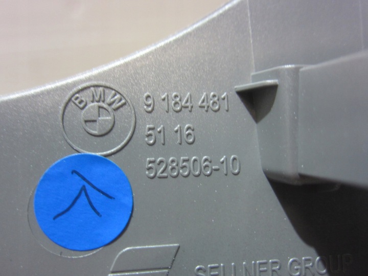 BMW X3 F25 X4 F26 DÉCORS BAGUETTES CONSOLES SATIN SILBER POUSSOIR COULEUR GRISE 51417213071