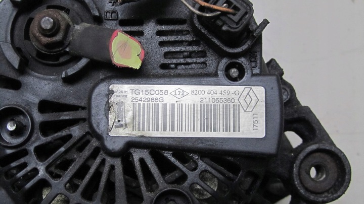 TRAFIC VIVARO II 2.0 ALTERNADOR 8200404459G 06- 