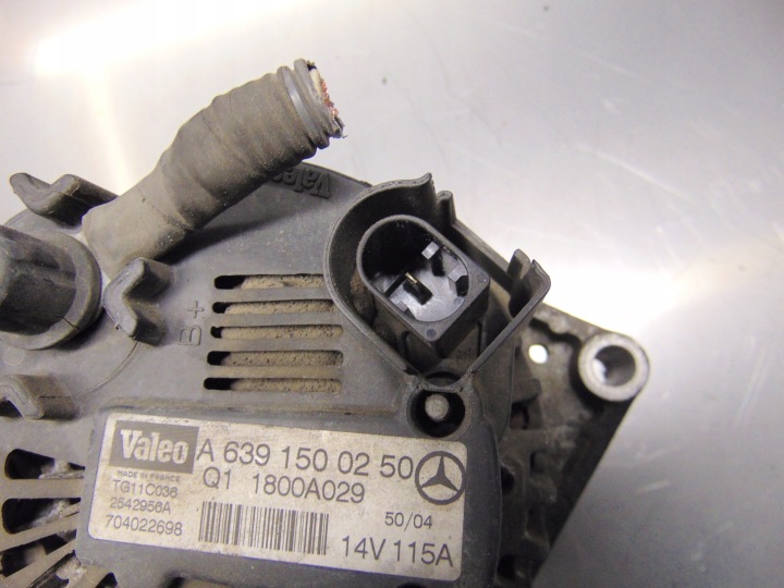 ALTERNATEUR SMART FORFOUR I 454 2004R- 1.5CDI EUROPE