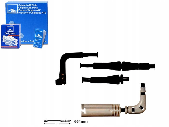 SENSOR ZAPATAS DE FRENADO BMW T. E60 