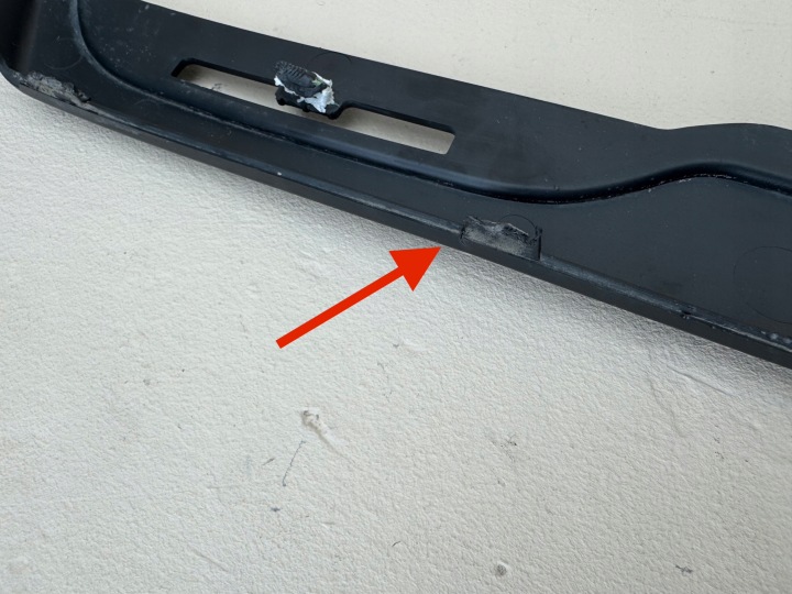 LAND ROVER EVOQUE I 1 L538 11R- MOULURE PARE-CHOCS ARRIÈRE ARRIÈRE BJ3M-17F879