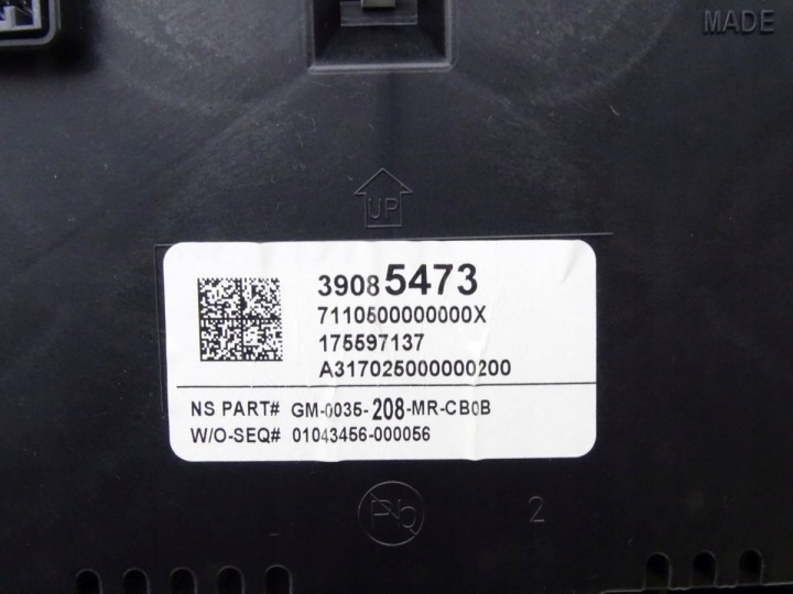 OPEL INSIGNIA A 13-17 2.0 CDTI B20DTH ORDINATEUR KIT DE DÉMARRAGE 55499362