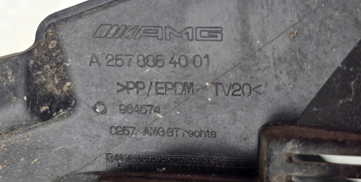 SLIZH POIGNÉE FIXATION DROIT AVANT MERCEDES CLS W257 257 18- AVANT AMG