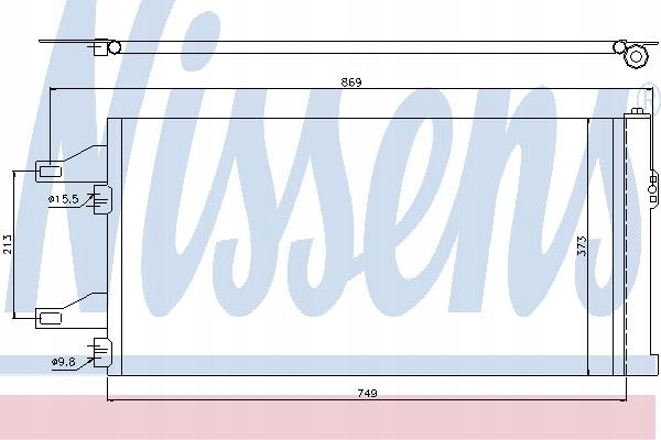 CONDENSADOR NISSENS 94985 