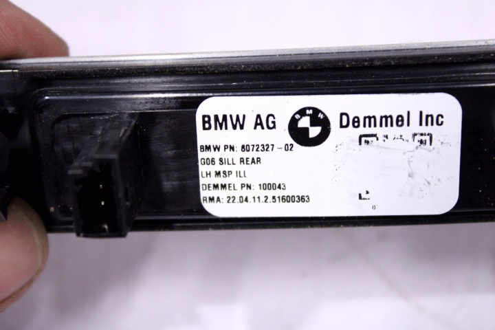 BMW X5 G05 BAGUETTES REVÊTEMENTS SEUIL MODULE 7434239 7434240 7434251 7434252