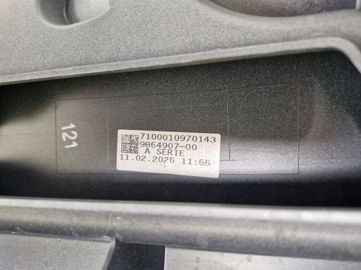 CACHE COUVERCLES DE COFFRE ARRIÈRE BMW IX I20 9854907
