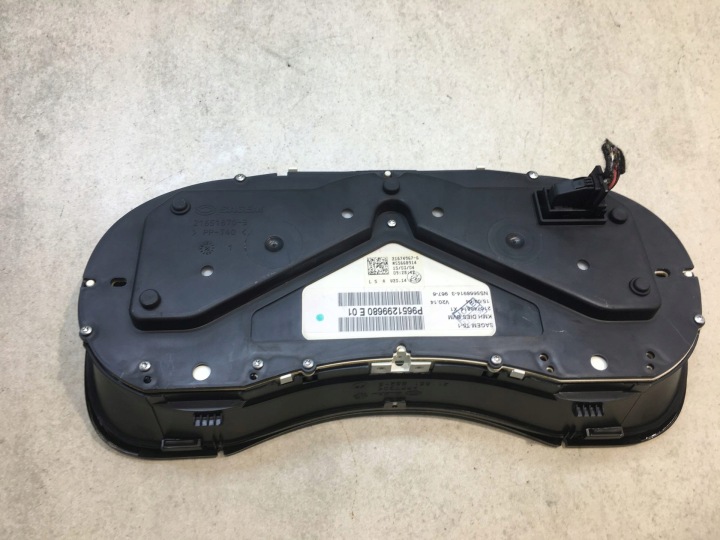 COMPTEUR TABLEAU DE BORD PEUGEOT 307 1.6 HDI 9651299680
