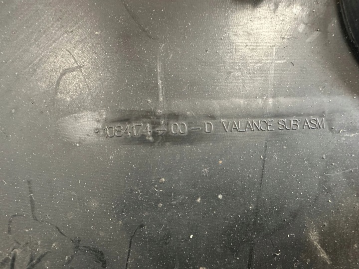 2019 TESLA MODÈLE 3 PROTECTION SOUS MOTEUR 108417400D