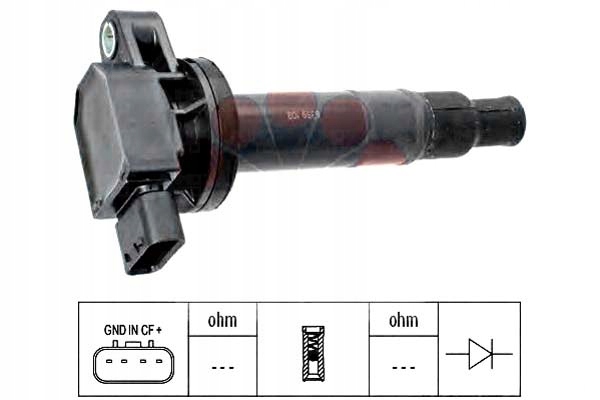 FACET BOBINE ALLUMAGE VW SEAT GOLF DROIT EPS