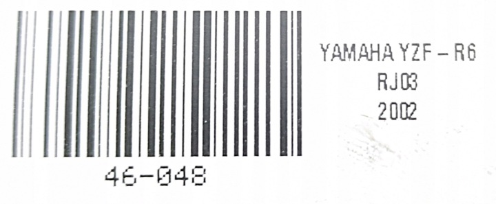 YAMAHA YZF-R6 RJ03 99-02 ÉTRIER DE FREIN DE FREIN GAUCHE AVANT AVANT