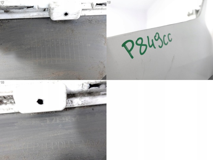FORD FOCUS IV MK4 ORDINAIRE UNIVERSEL TURNIER 18-21 PARE-CHOCS SPOILER DIFFUSEUR ARRIÈRE
