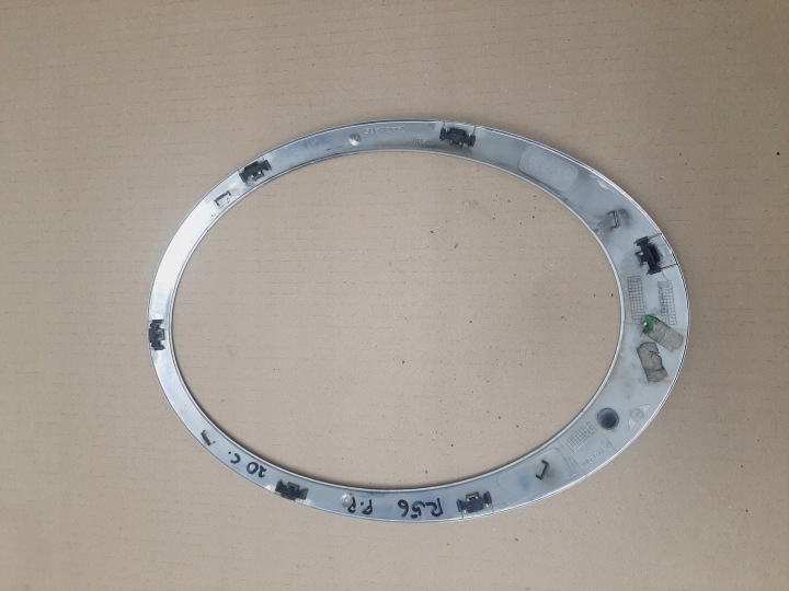 PROTECTION OCULAIRE CHROME PHARES CAPOTS AVANT DROIT MINI COOPER R56 ANNÉE 2006-2010