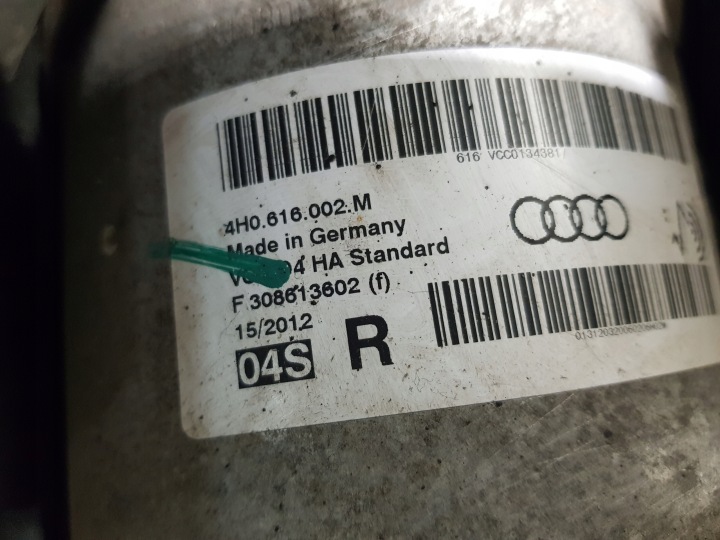 AMORTISSEUR DROIT ARRIÈRE AUDI A8 D4 4H 4H0616002M
