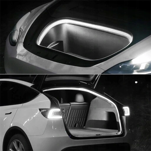 AUTOMATIQUE BANDE LED VERS INTÉRIEUR VOITURES BLANC 12V 20W VERS COUVERCLES DE COFFRE 4M