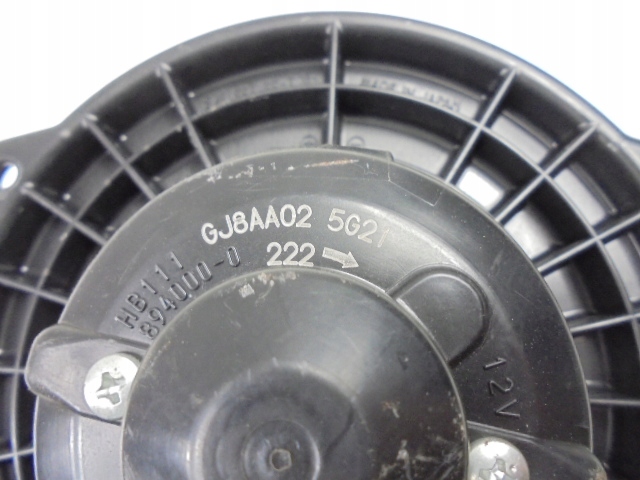 MAZDA 2 I DY VENTILATEUR RÉCHAUFFEURS CONDUIT D'AIR HB111GJ8AA02 894000-0222