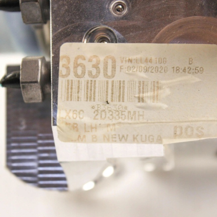 FORD KUGA III 2021 SUPPORT FREINS
