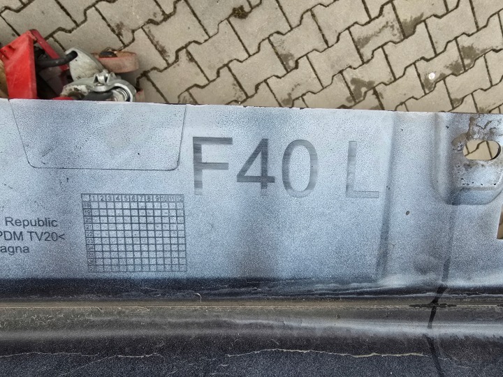 MOULURE SEUIL GAUCHE BMW 1 F40 7461381