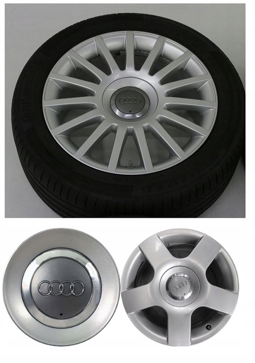 4 PIEZAS 4 PIEZAS NUEVO TAPACUBOS AUDI 8E0601165 150MM A4 A5 A6 A8 