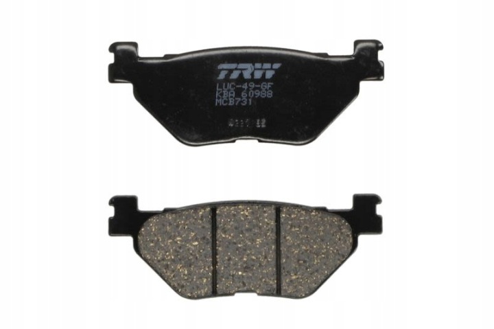 PLAQUETTES FREIN MOTO. (ORGANIC) YAMAHA FJR 1300 A (04-05) YAMAHA TDM 900