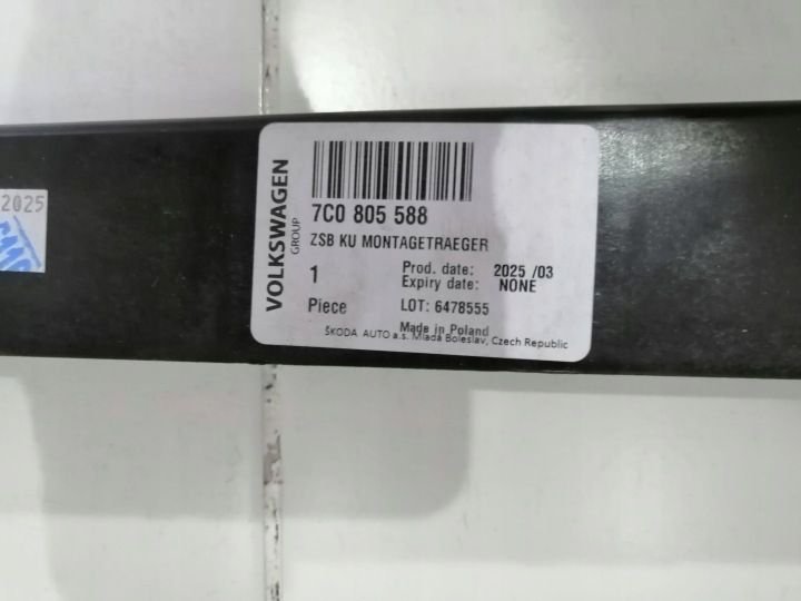 PANNEAU AVANT AVANT VW CRAFTER II MAN TGE 7C0 NEUF ORIGINAL HAL 9085