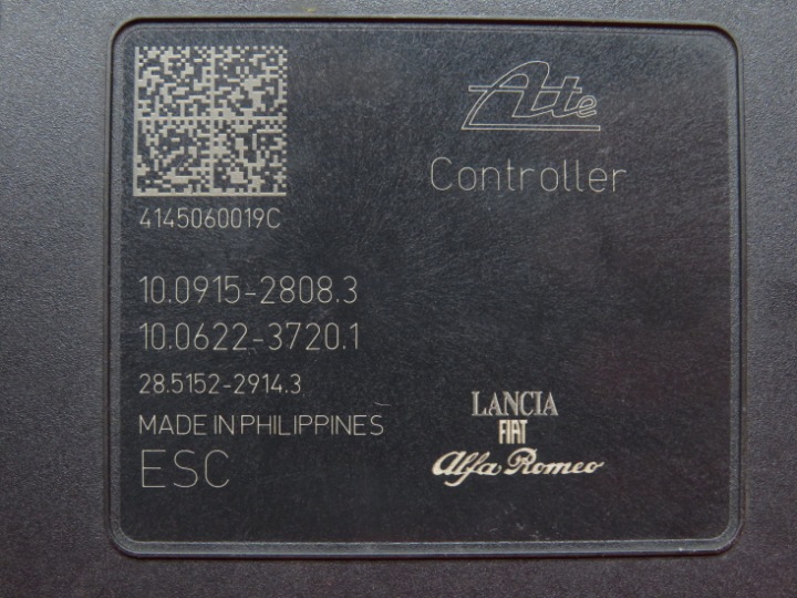 ALFA ROMEO GIULIETTA POMPE ABS 51983920