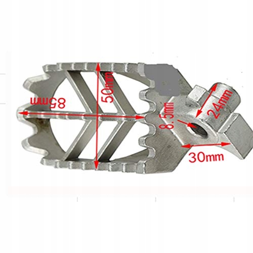 PODNOZKI STOPKI MOTOCICLETA CROSS YCF SSR 