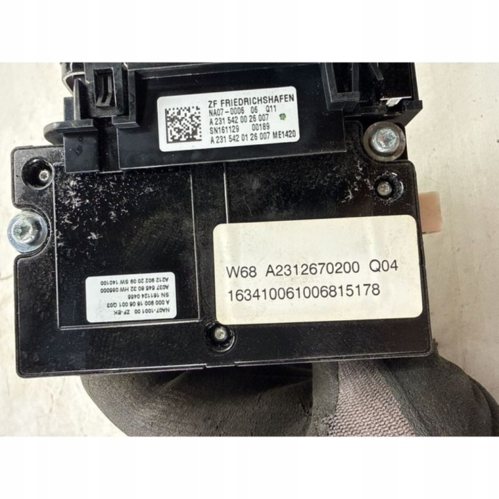 CRIC CHANGEMENTS VITESSE INFINITI QX30 A2312670200