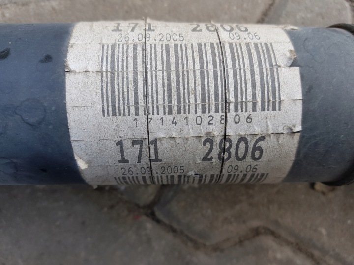MERCEDES SLK R171 171 1.8 B ARBRE DE TRANSMISSION MANUEL