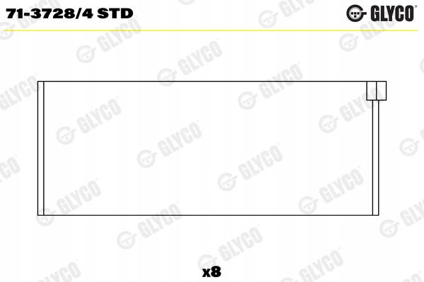 GLYCO COUSSINETS KOR. VW 1.9TDI STD