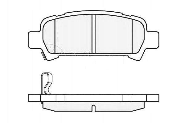 PADS HAM. SUBARU T. FORESTER- IMPREZA 97- Z SENSOR 