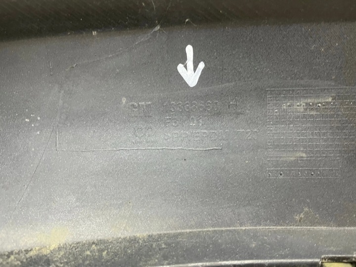 PARE-CHOCS AVANT OPEL ASTRA J 12-15R. LIFT AVANT 6XPDC RONDELLES 13368660